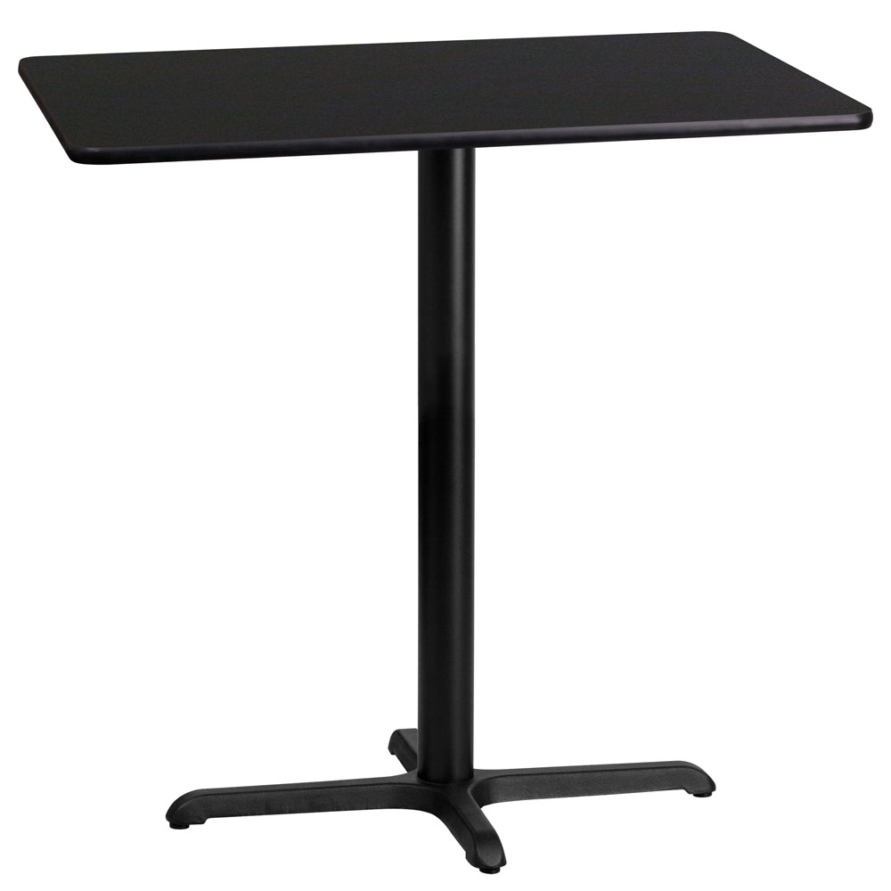 Cafe table CUB XU BLKTB 2442 T2230B GG FLA