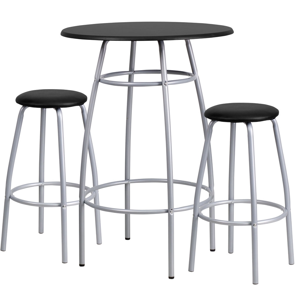 Cafe tables and chairs 30inch bar set with stools