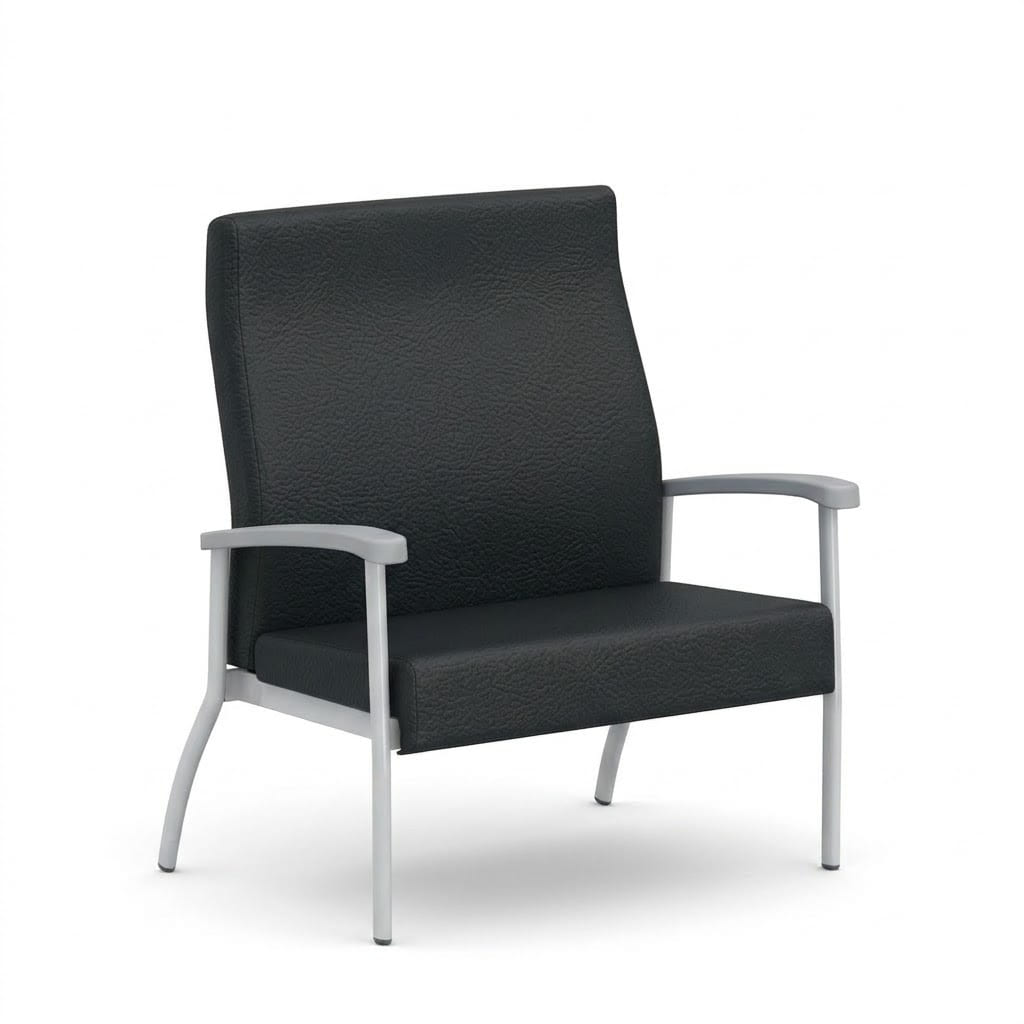 Armchair left link black Armchair left link black