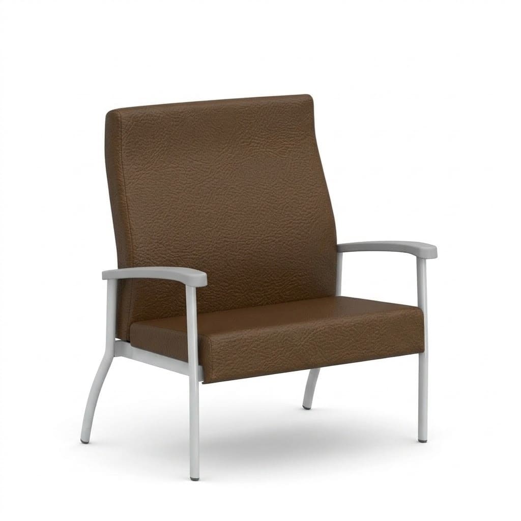 Armchair left link chocolate Armchair left link chocolate