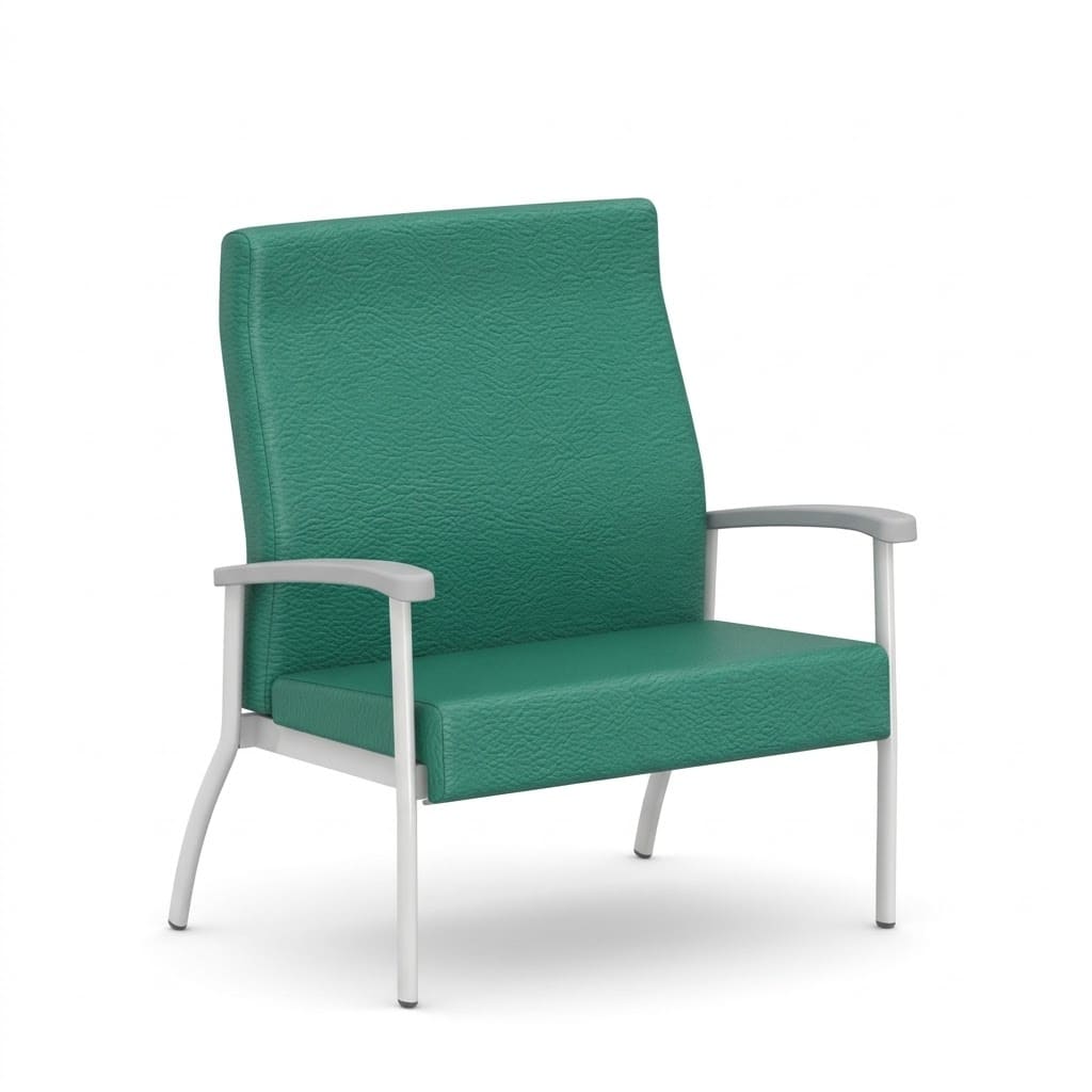 Armchair left link green Armchair left link green