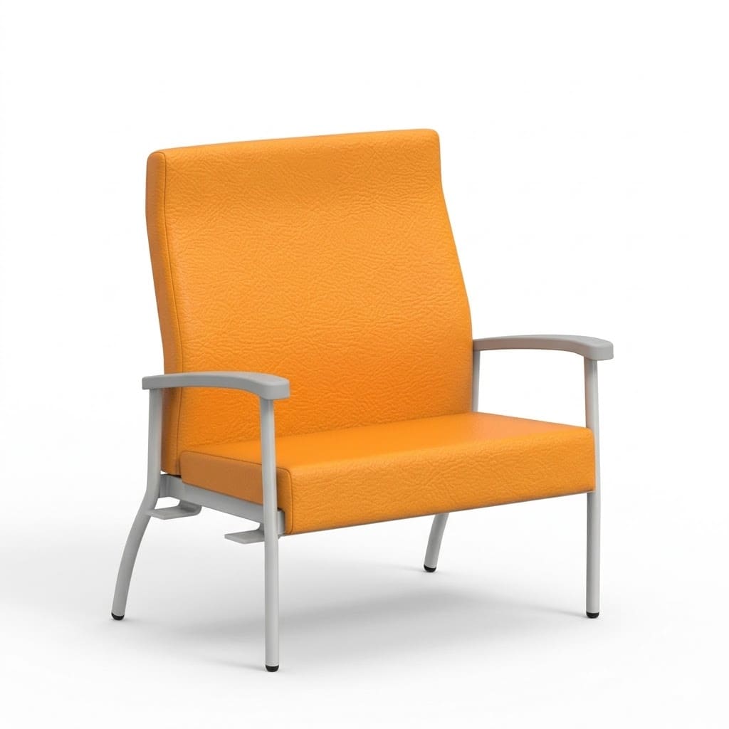 Bariatric medical high back orange Bariatric medical high back orange