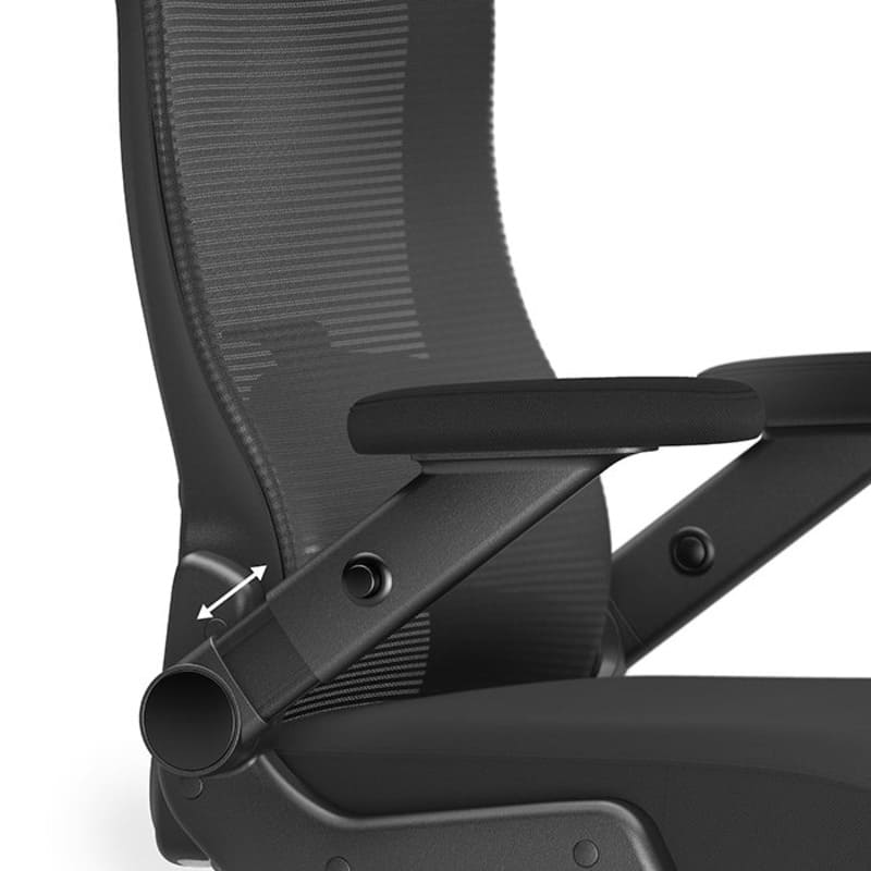 Big and tall office chair detail