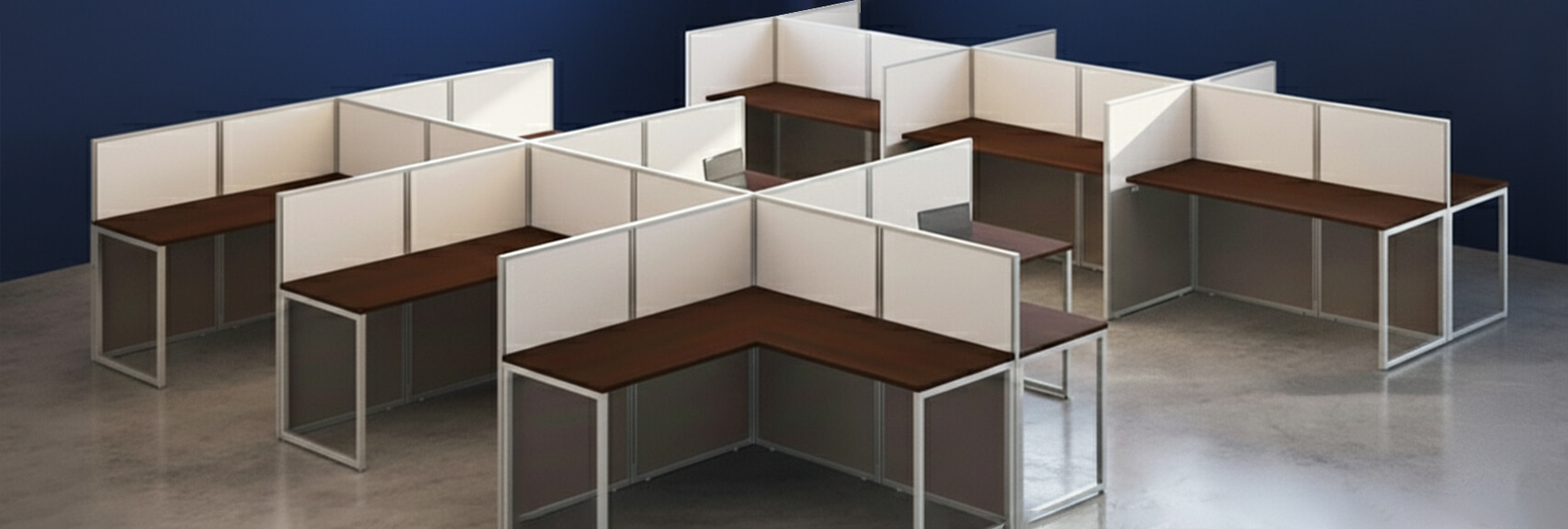 EZ Office Cubicle Desk