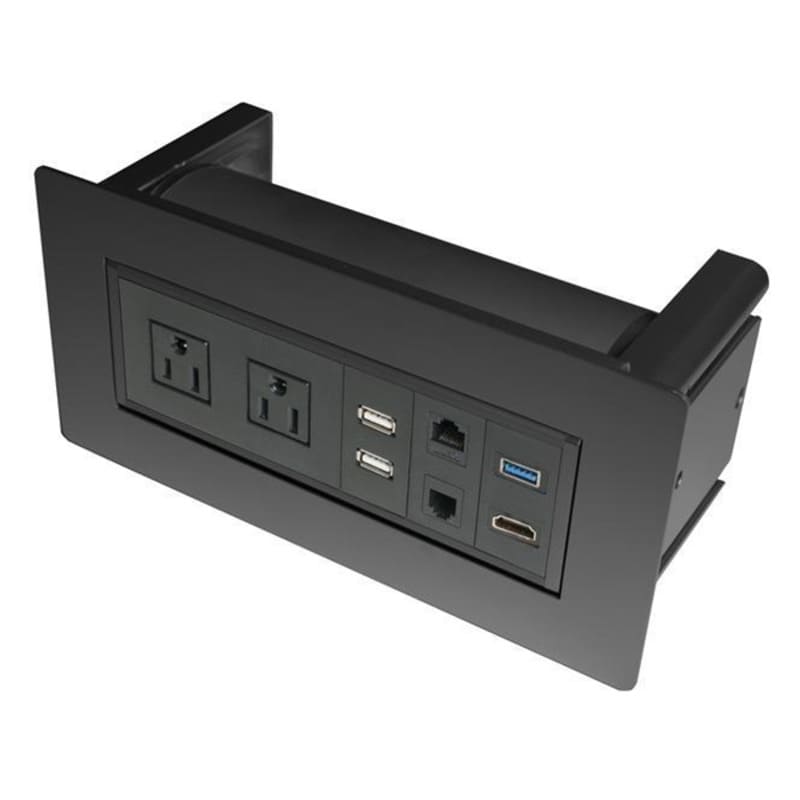 Conference table Power Box Black