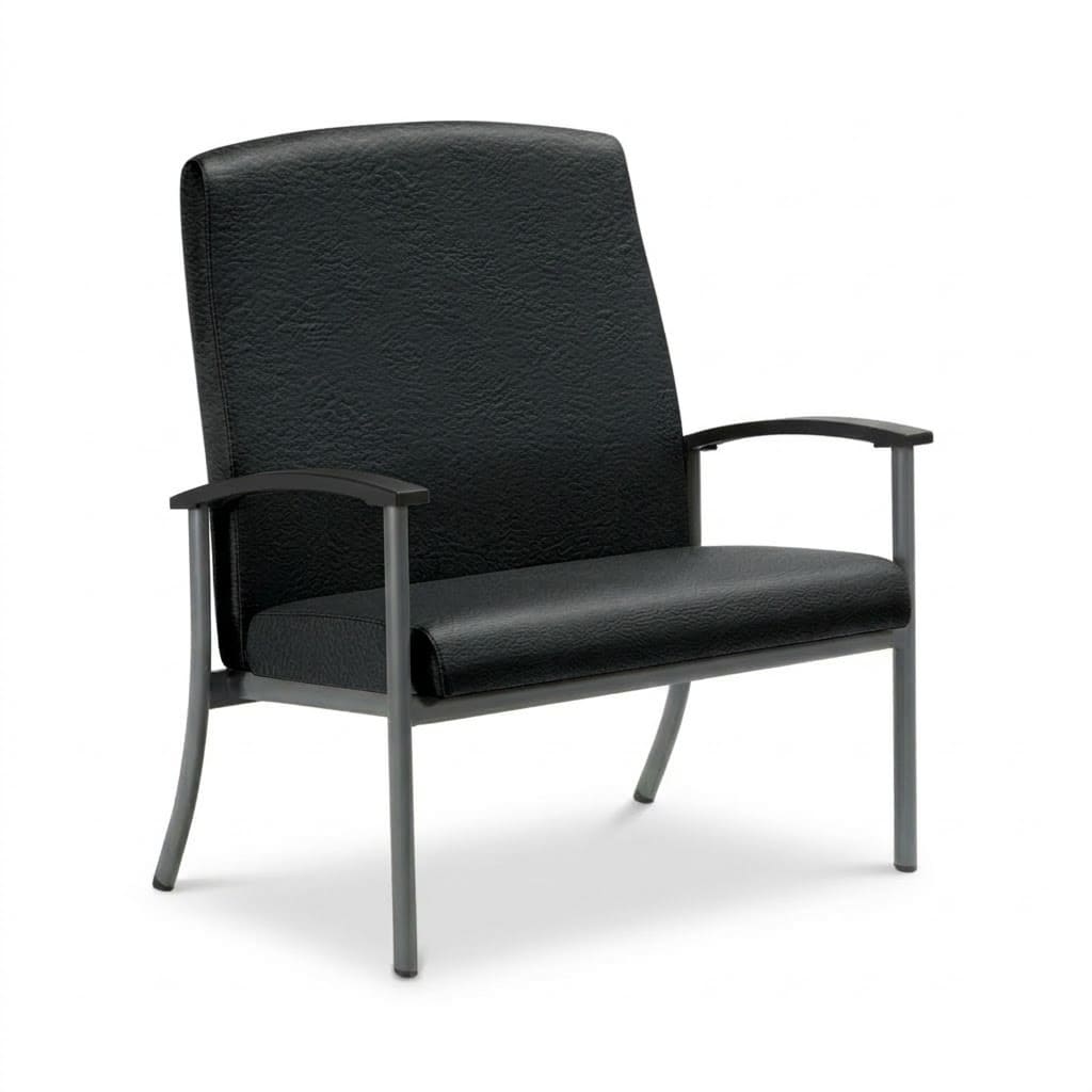 Extra wide chair high back black Extra wide chair high back black