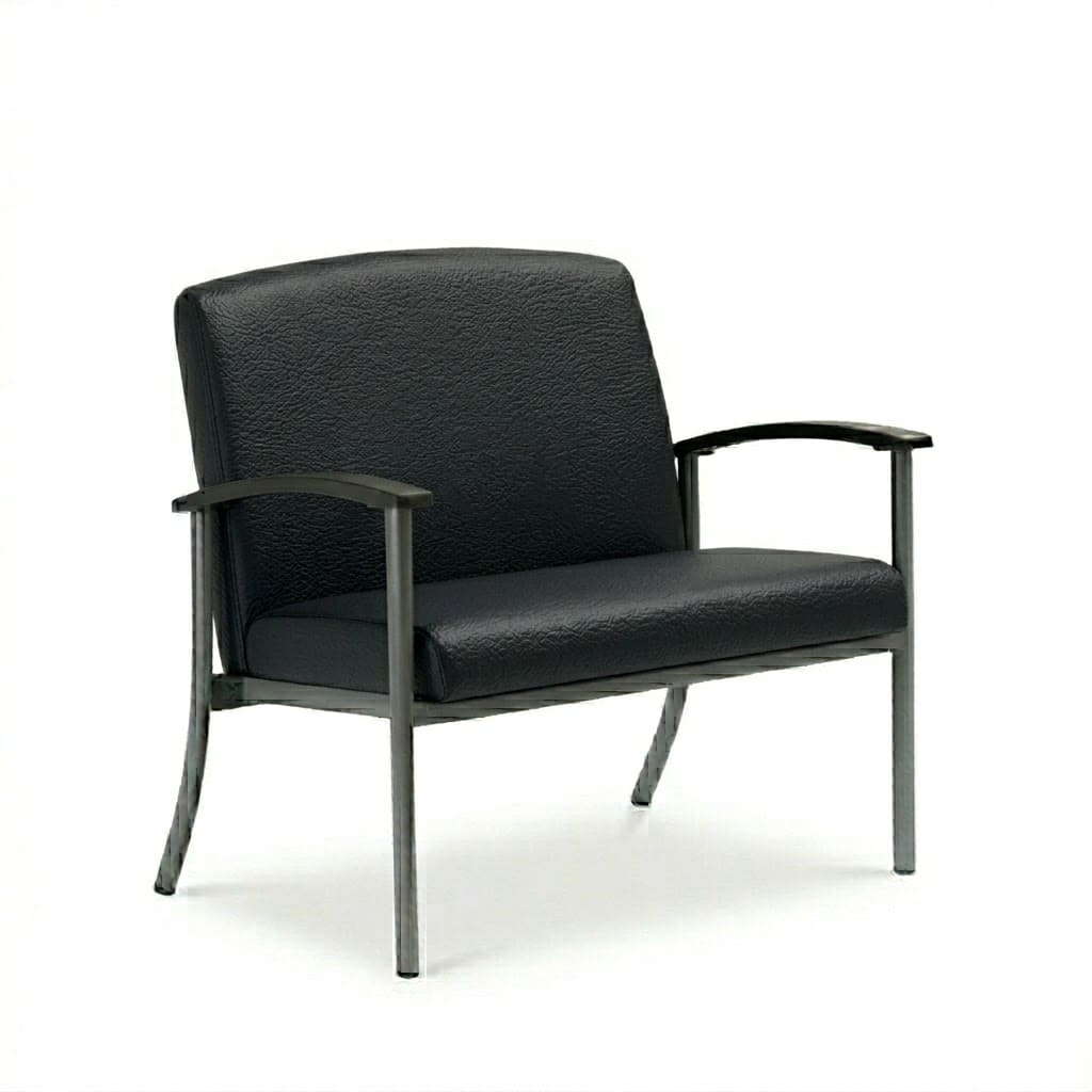 Extra wide chair low back black Extra wide chair low back black
