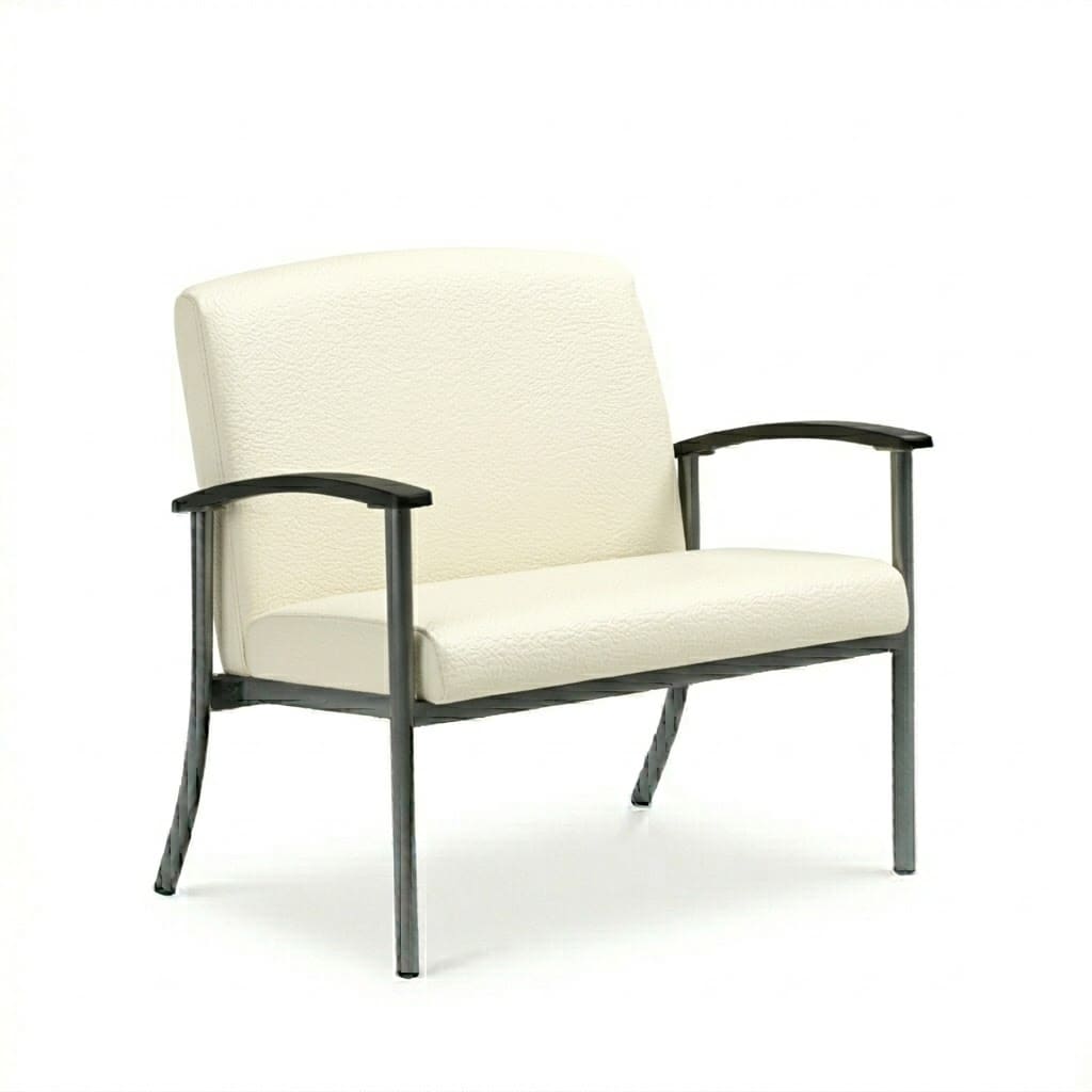 Extra wide chair low back white Extra wide chair low back white