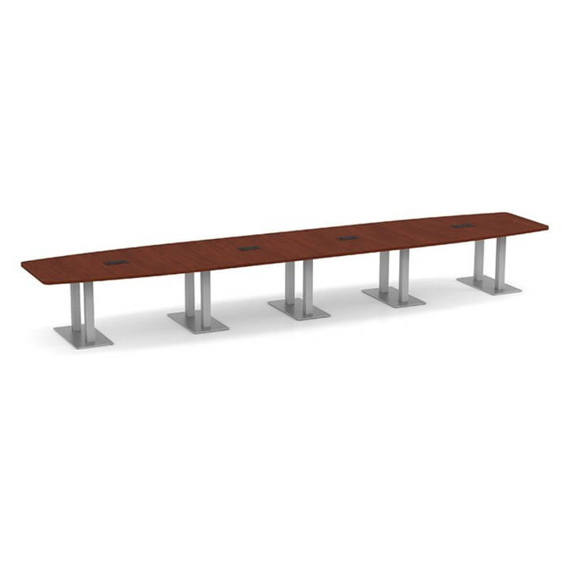 Nexus boat shape metal base cherry 6