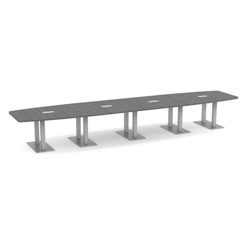 Nexus boat shape metal base newport gray 5