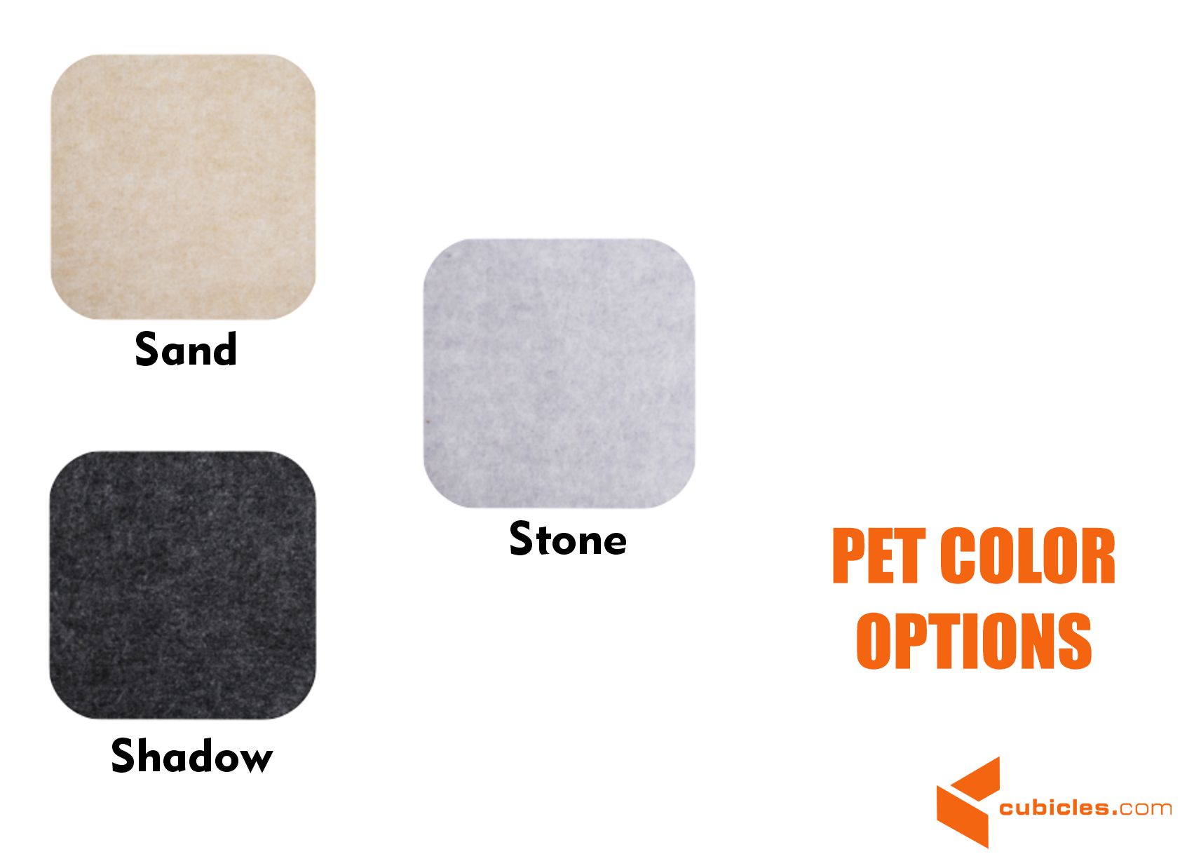 PET color options 18H PET color options 18H