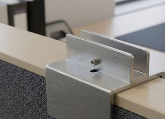 U channel bracket for cubicle height extender AA18H U channel bracket for cubicle height extender AA18H