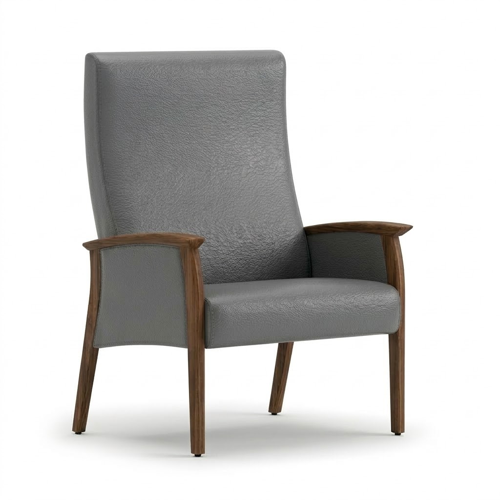 Wide chair close arms cool grey 3 Wide chair close arms cool grey 3