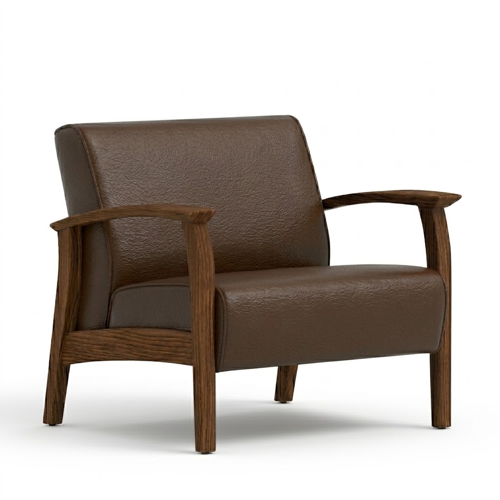 Bariatric armchair open arms chocolate 1 Bariatric armchair open arms chocolate 1