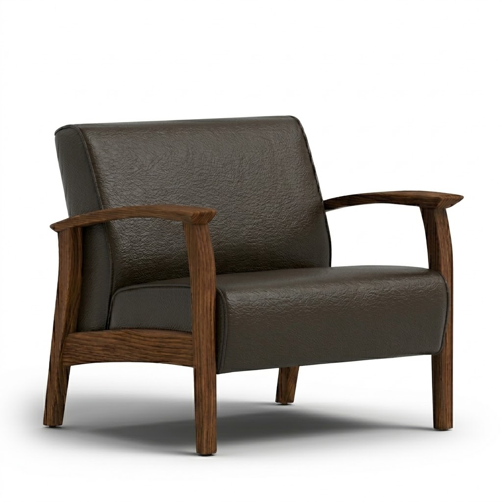 Bariatric armchair open arms espresso Bariatric armchair open arms espresso