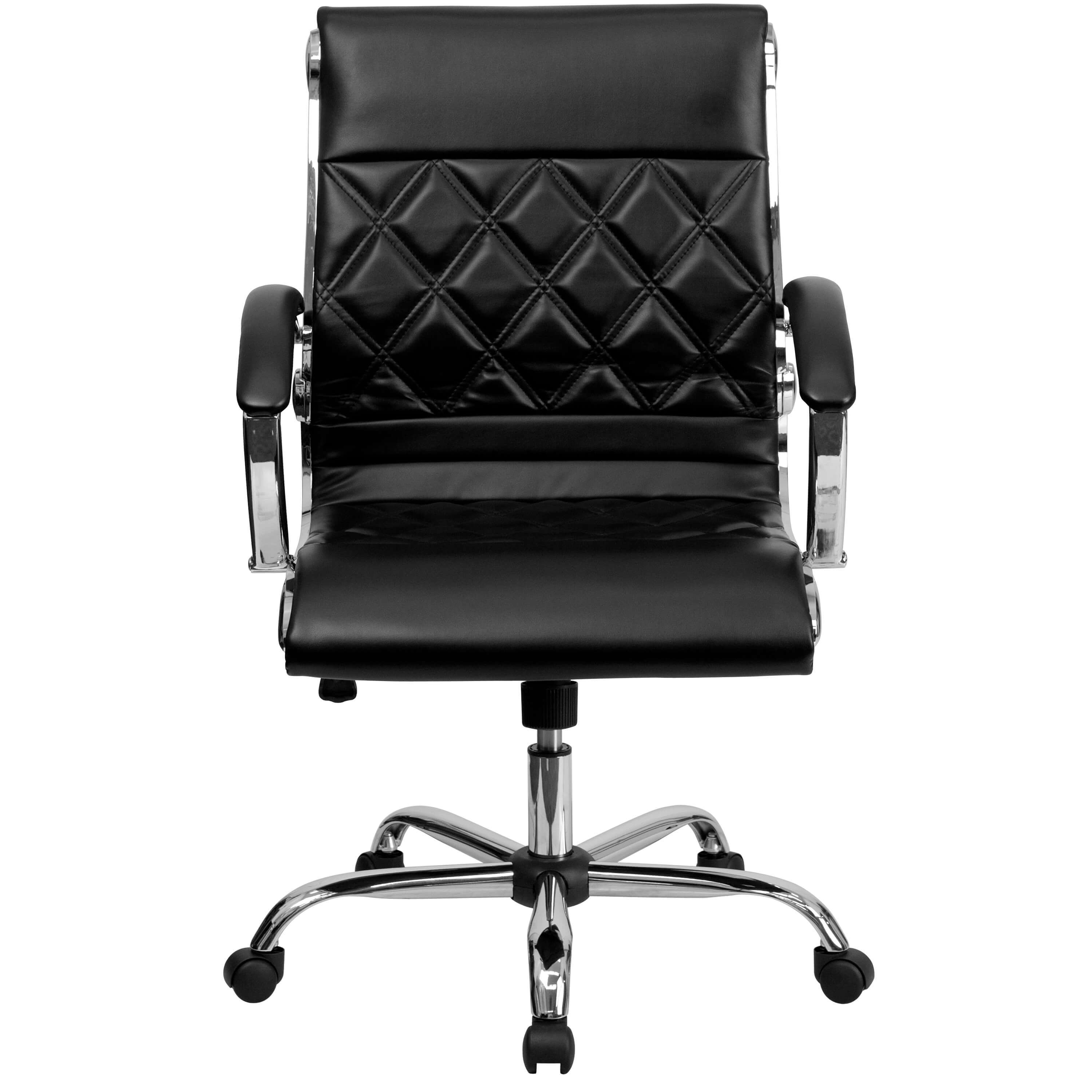 Cool desk chairs CUB GO 1297M MID BK GG FLA