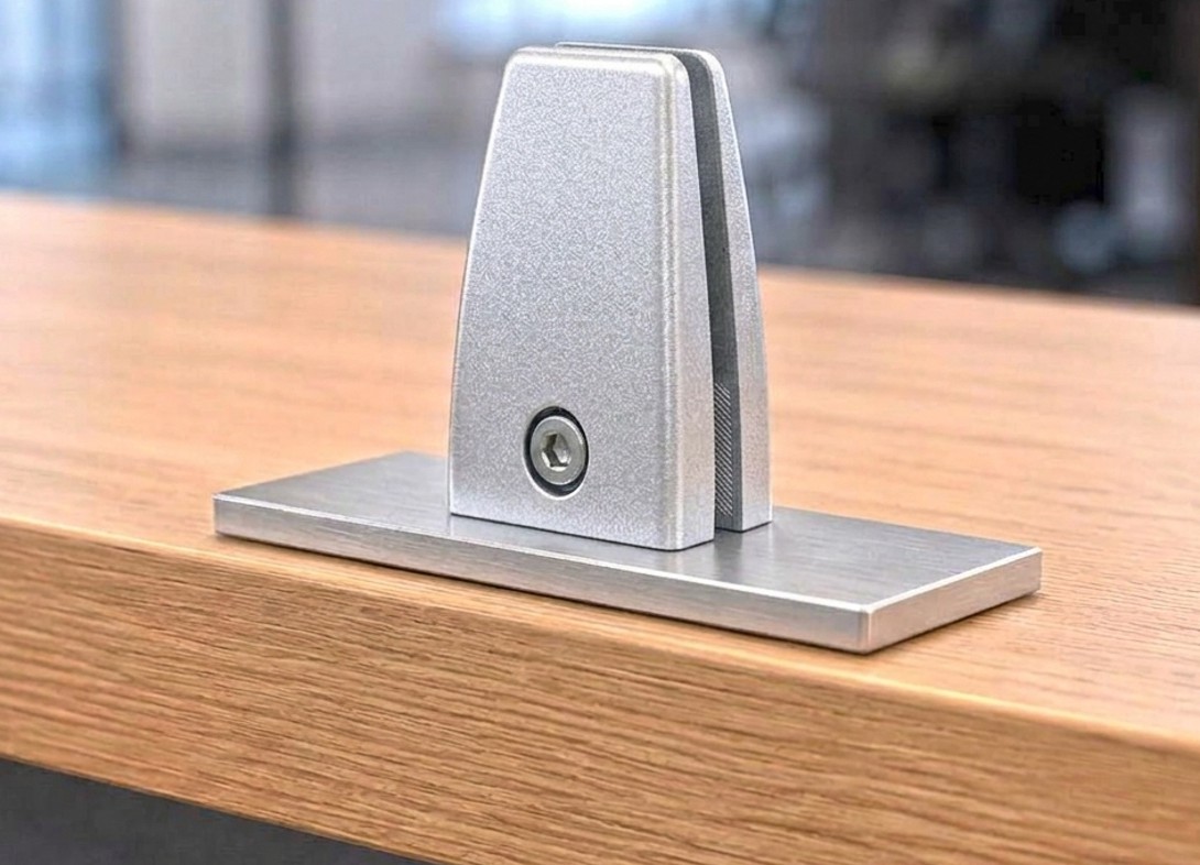 Freestanding brackets for desk divider screens CA30H Freestanding brackets for desk divider screens CA30H